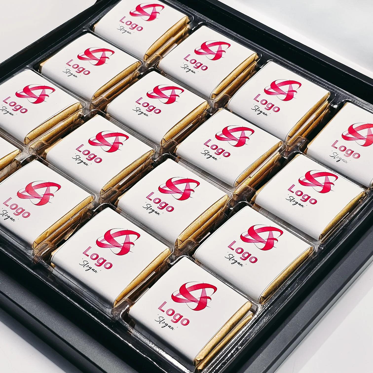 Nin Chocolate Kurumsal Logolu Madlen Çikolata 500 Gr