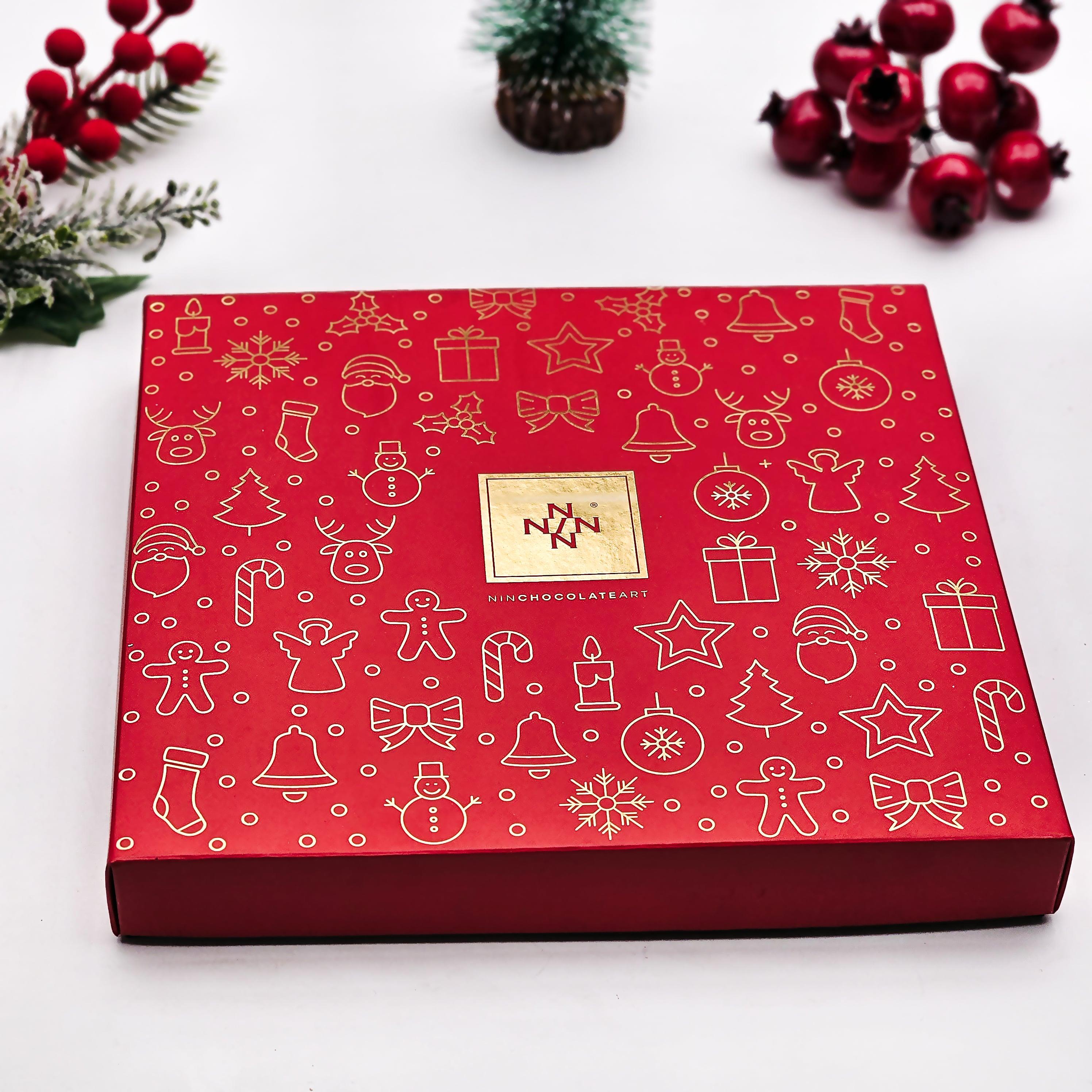Nin Çikolata Yılbaşı Özel Spesiyal Kutu – 25 Adet El Yapımı Çikolata