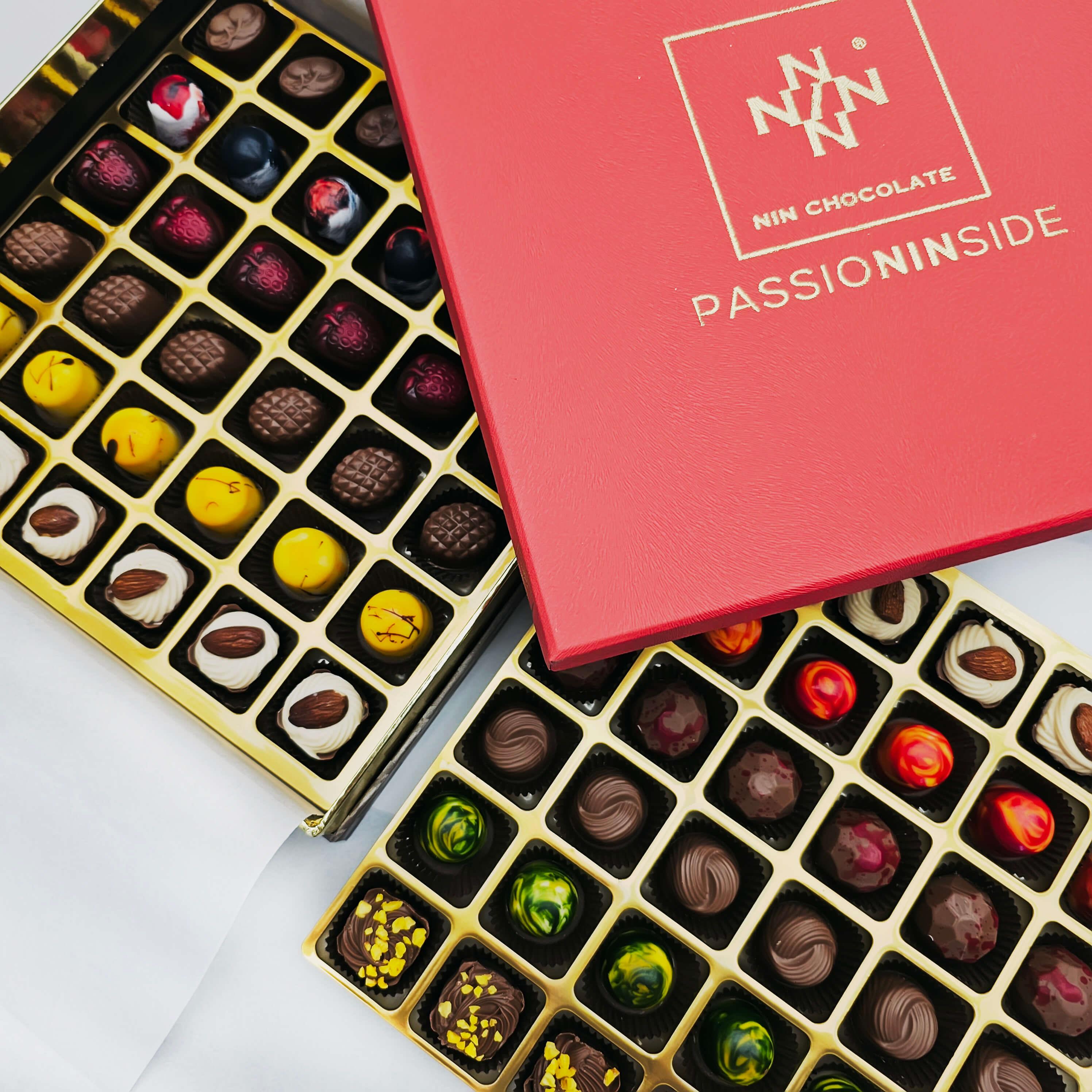 Nin Kırmızı Kutu Spesiyal Çikolata 72 Adet