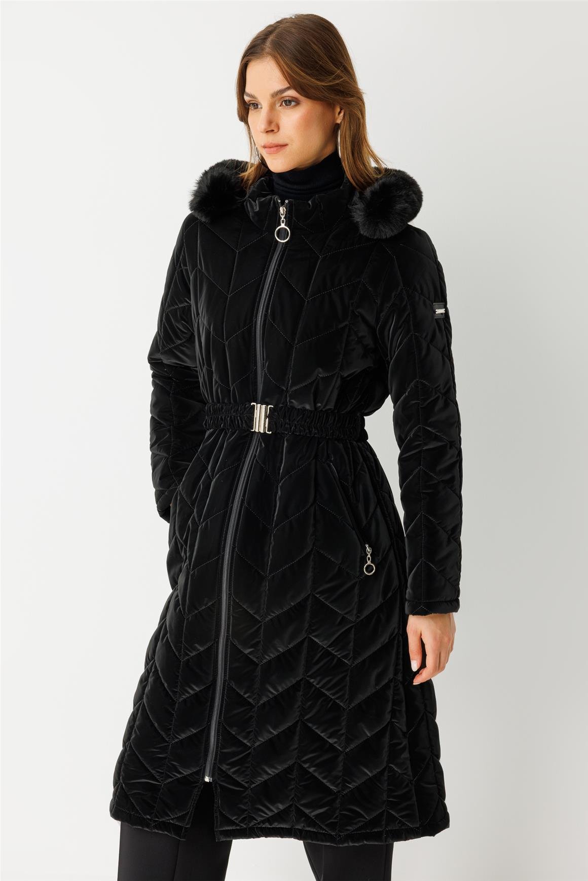 Kapitone Ara Boy Kaban  Siyah