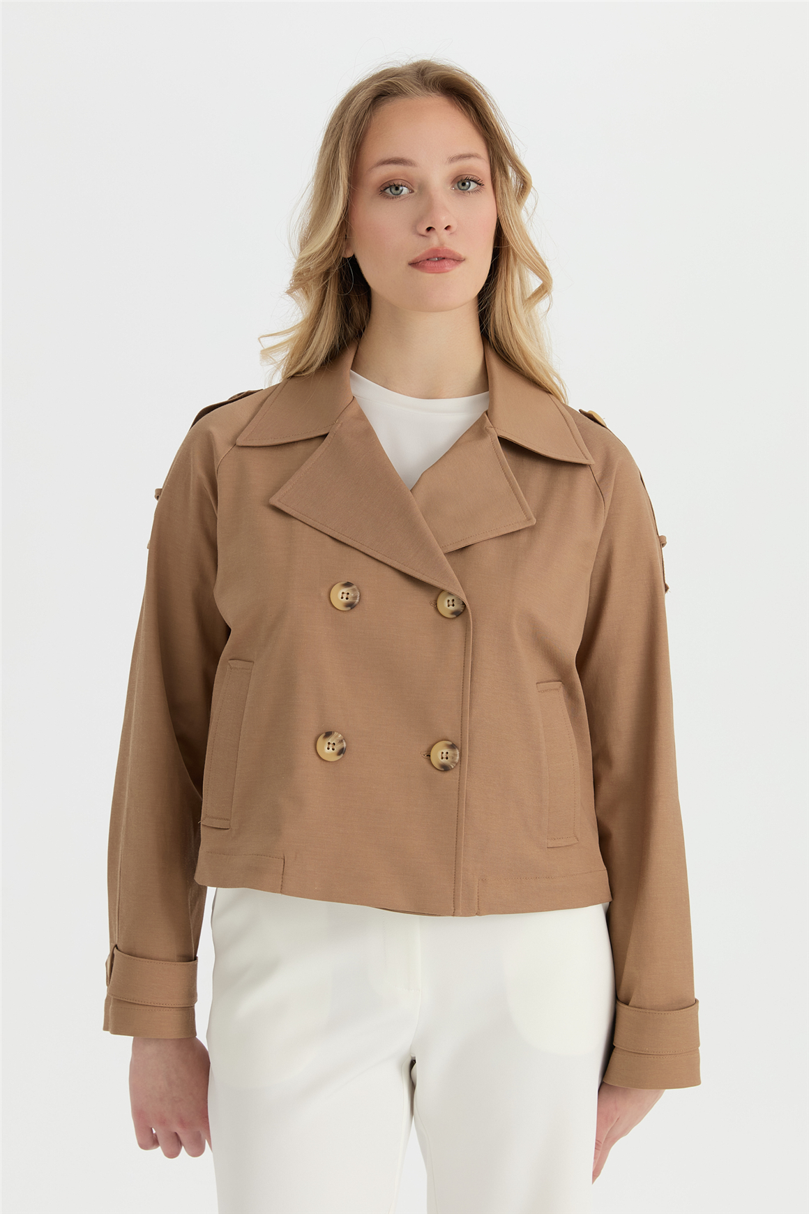 Liora Trençkot  Camel