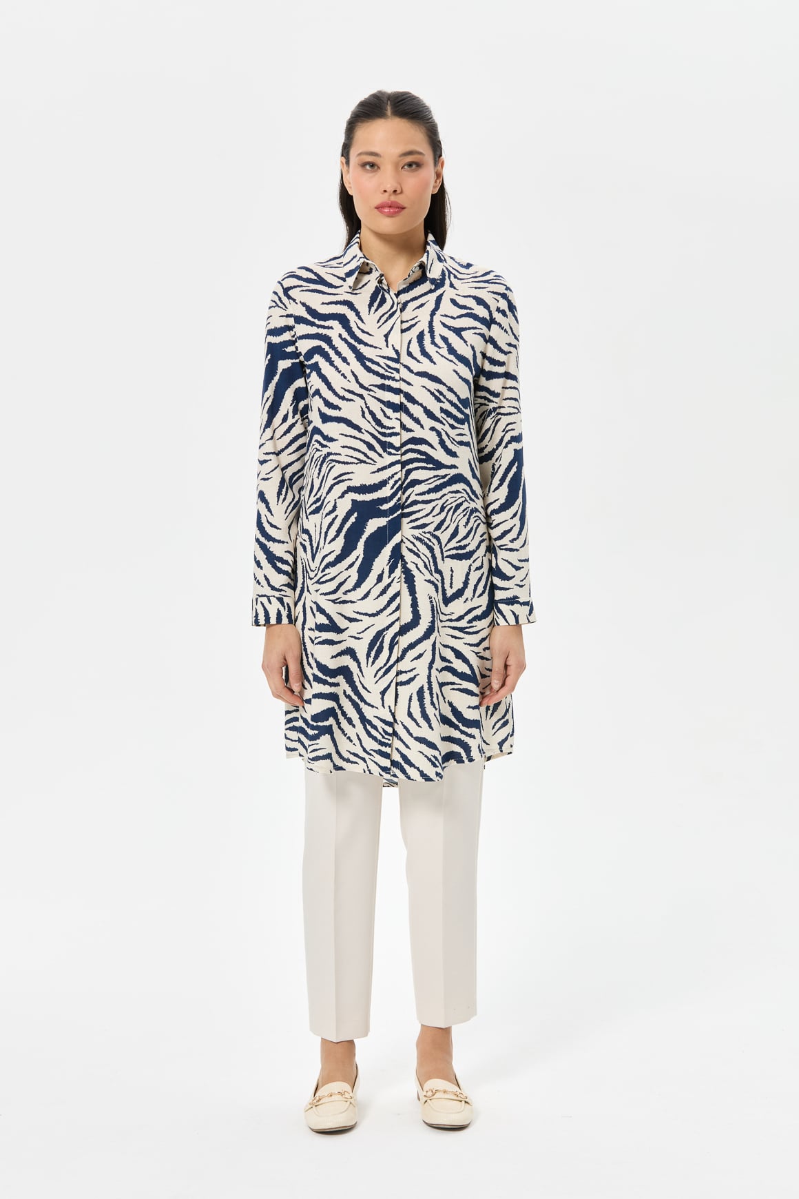 Zebra Desenli Tunik  Laci