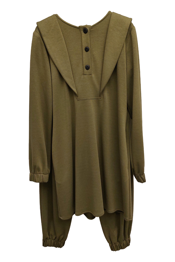 Pantolonlu Takım  Haki