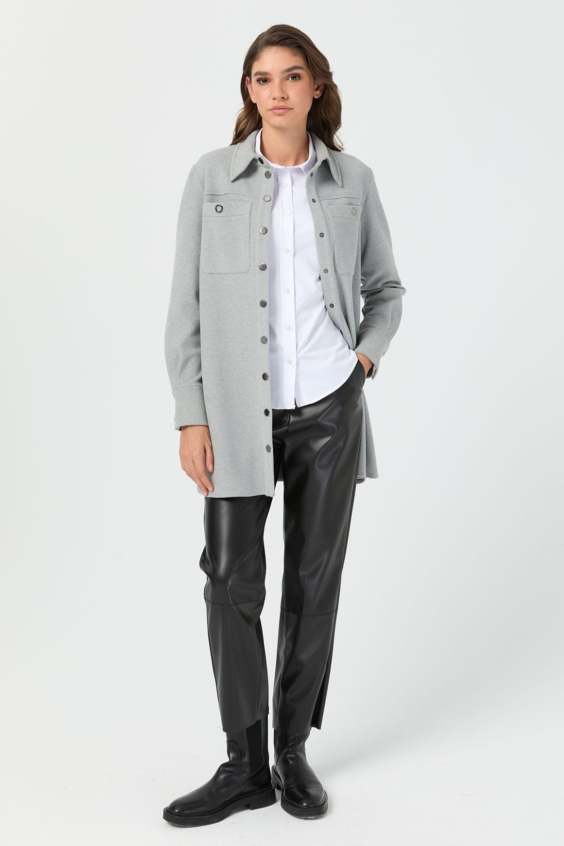 Soft Touch Jacket - Grey