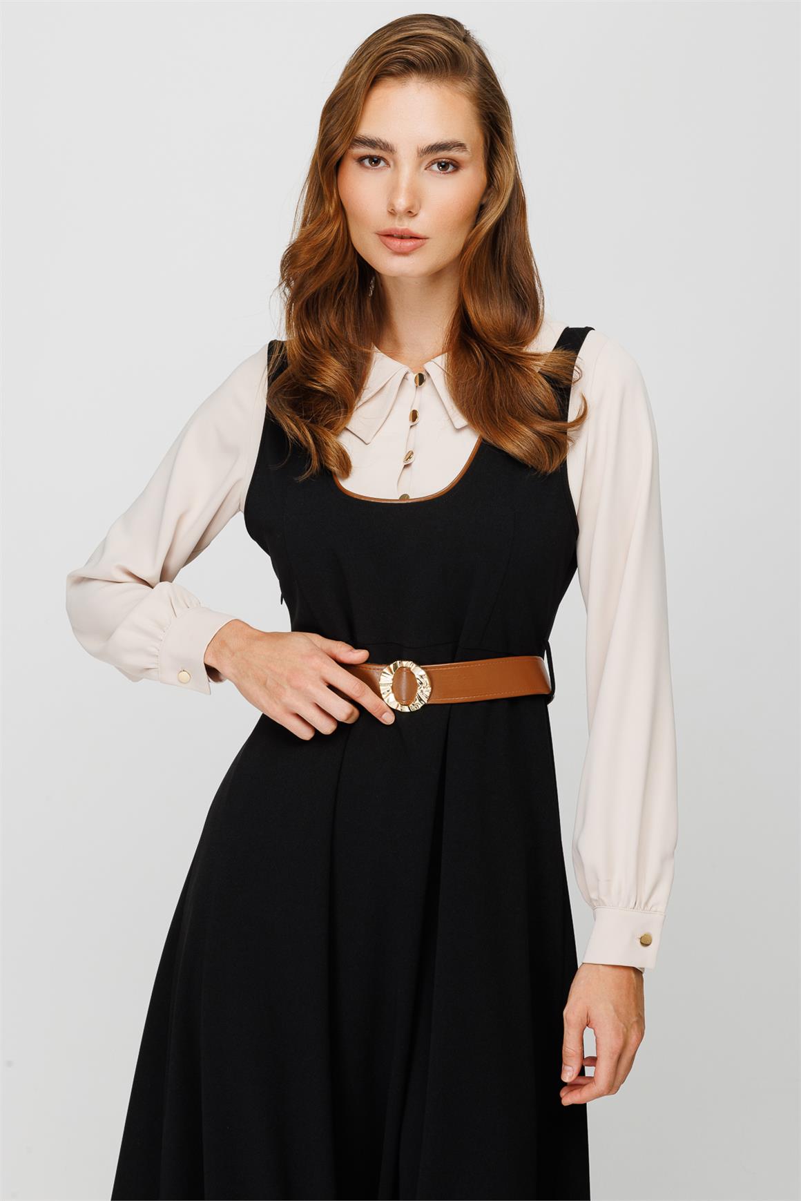 Tunik Jile Elbise  Siyah · 5