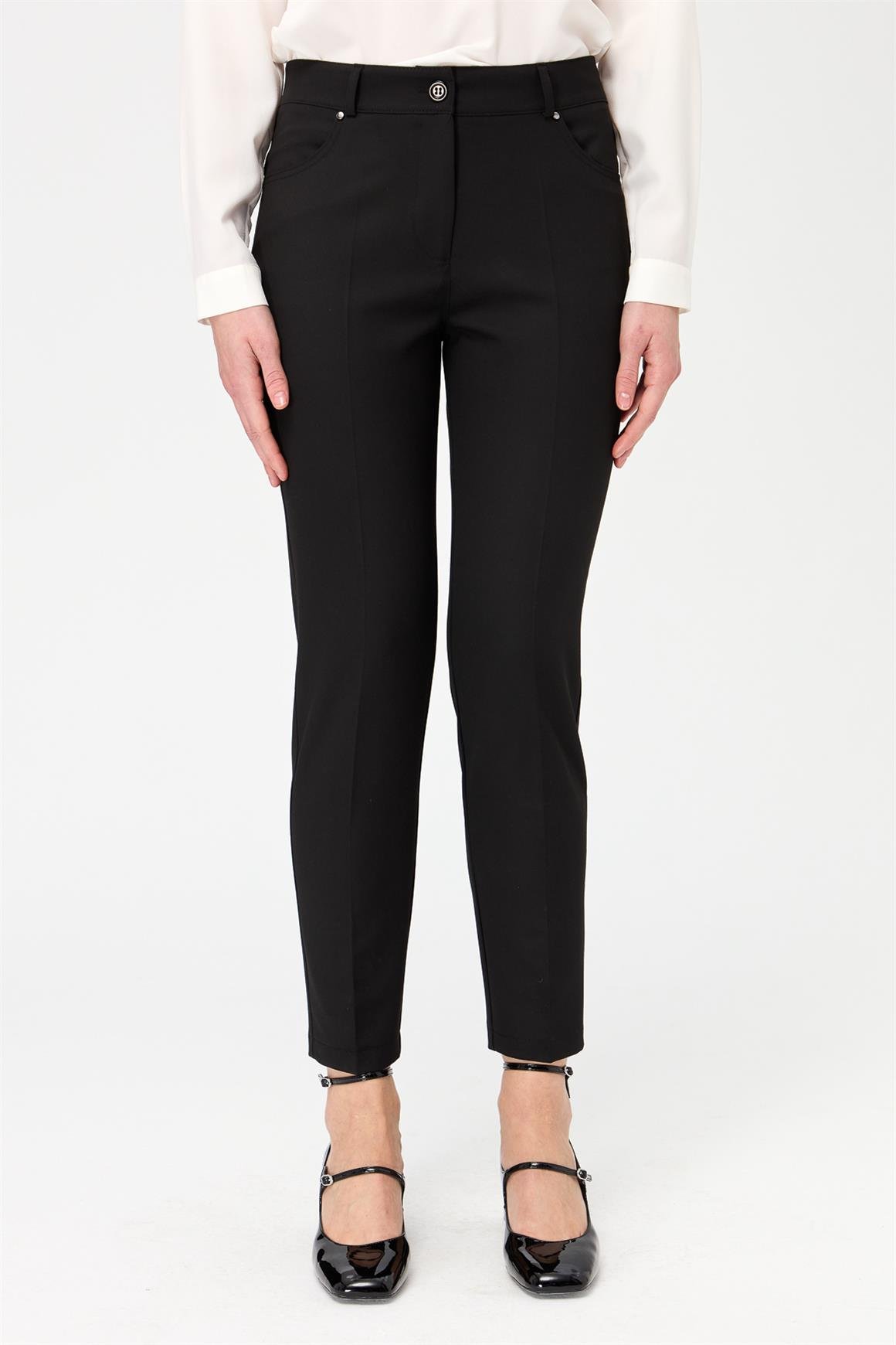 Beş Cepli Pantolon  Siyah