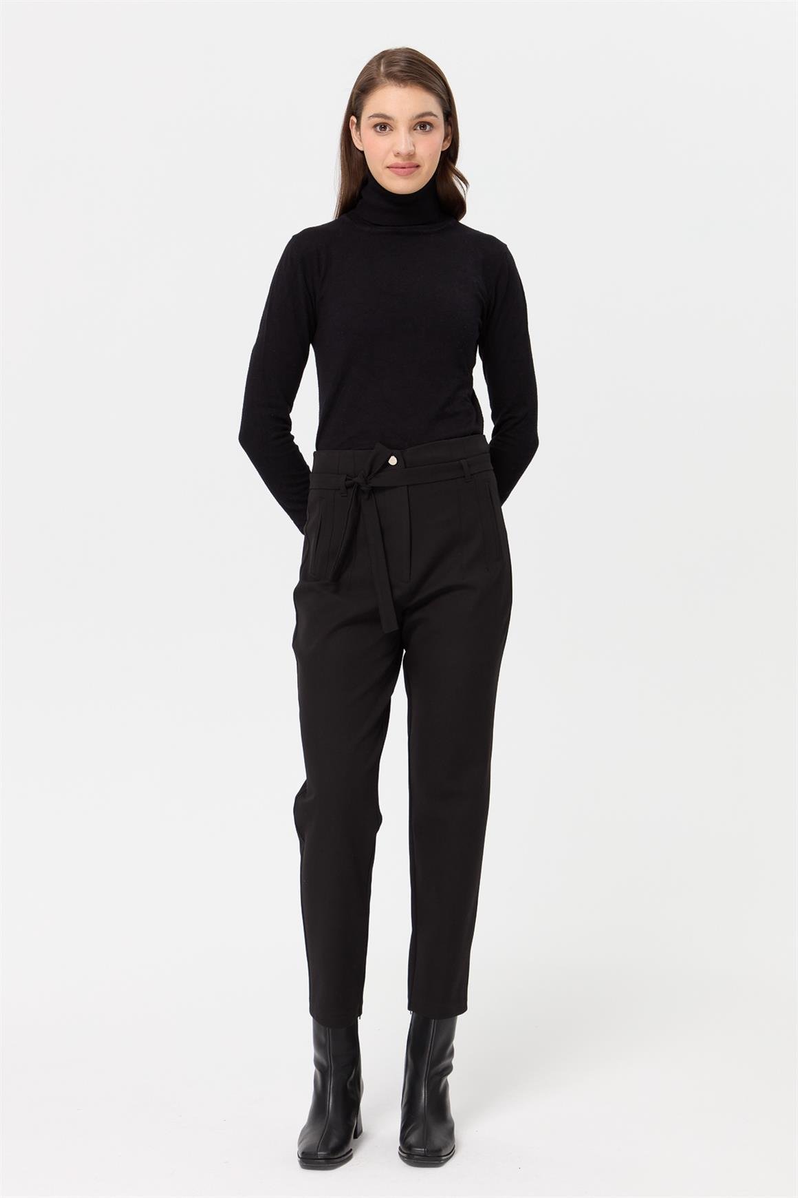 Havuç Pantolon  Siyah