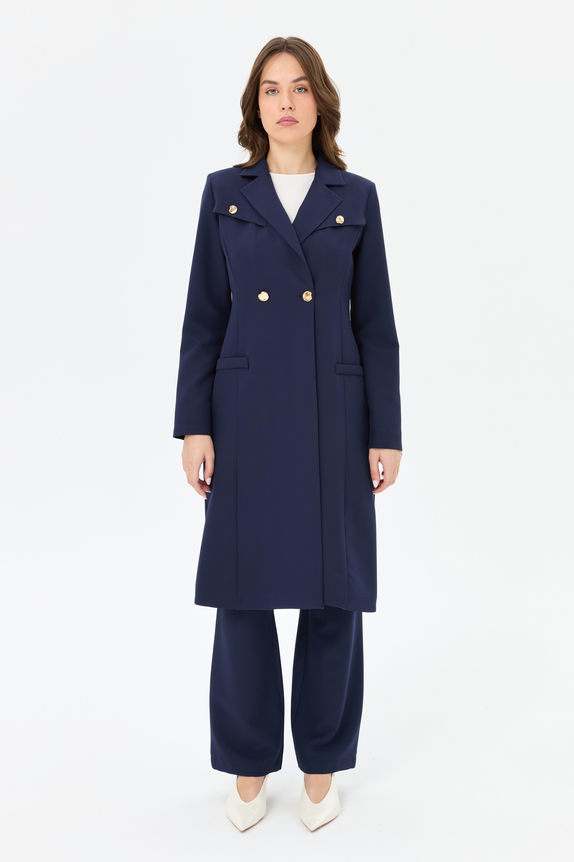 Çift Aller Detaylı Poliviskon Takım  Laci