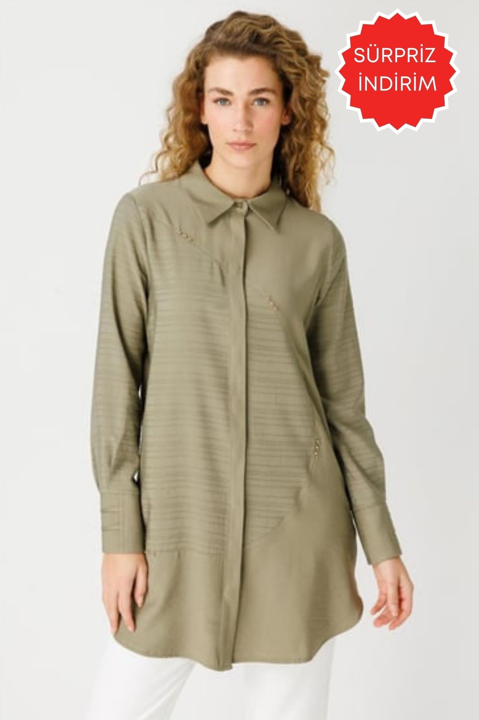 Cupra Fabric Tunic - Khaki