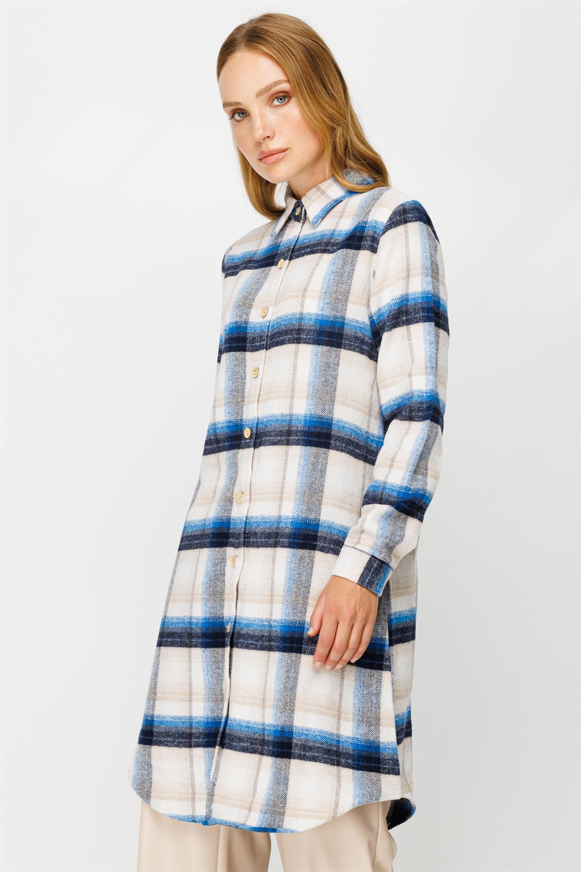 Ekose Desenli Oduncu Gömlek  Laci