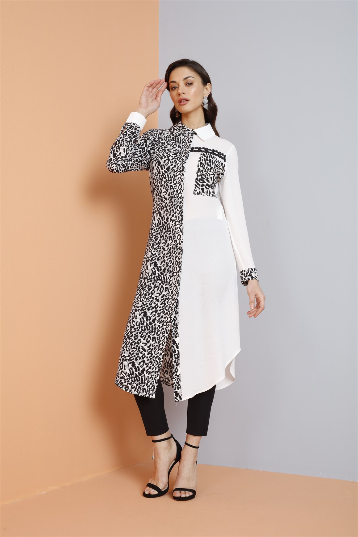 Ecru - Shirt Tunic