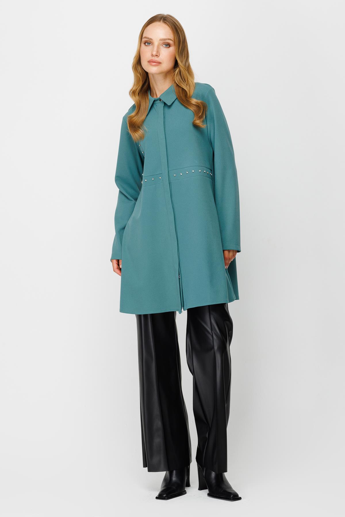 Swarows Taş Detaylı Tunik  Mint