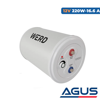 12V Karavan & Tekne Su Isıtıcı E Boiler - 10 Litre