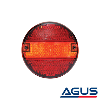 Römork ve Karavan Hamburger Tip Led Stop Lambası 12 Volt