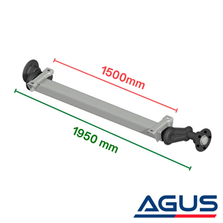 1350 kg Torsiyonlu Aks Frensiz Dingil 5x112