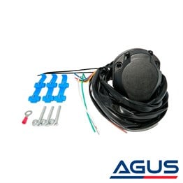 7 Kutuplu Universal Elektrik Tesisatı 2 Metre Kablo 