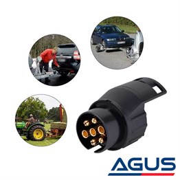 7 Pinden 13 Pine Dönüştürücü Adaptör Soket