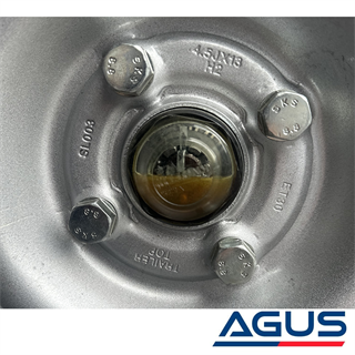 750 kg Sıvı Gres Yağlı Torsiyonlu Aks Frensiz Dingil 1200 mm 4x100