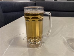 Akrilik Bira Bardağı 340 ml 