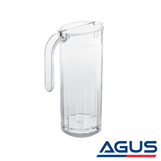 Akrilik Kapaklı Şeffaf Sürahi 1.25 Lt