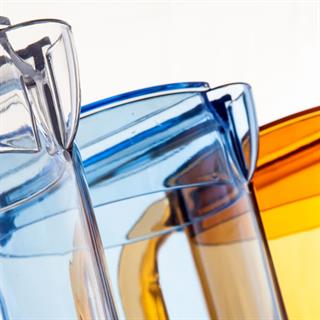 Akrilik Kapaklı Şeffaf Sürahi 1.25 Lt