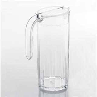 Akrilik Kapaklı Şeffaf Sürahi 1.25 Lt