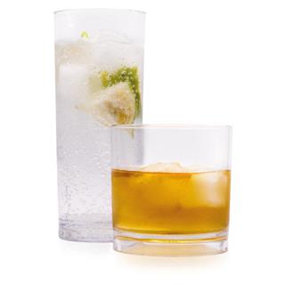 Akrilik Premium Viski Bardağı 250 ml