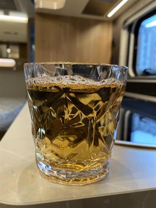 Akrilik Prizma Bardak 250 ml Şeffaf