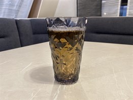 Akrilik Prizma Bardak 300 ml Füme