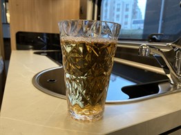 Akrilik Prizma Bardak 300 ml Şeffaf