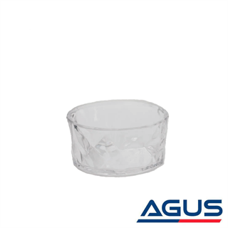 Akrilik Prizma Çerezlik Füme Kase