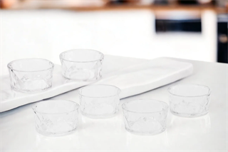 Akrilik Prizma Çerezlik Şeffaf Kase