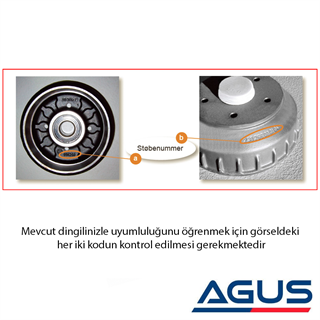 Alko Dingil Fren Kampanası F200 ET0  4x100 Bijon