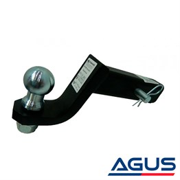 Amerikan Tip Kare Adaptör Çeki Demiri Topuzu 50 mm Uzun