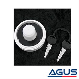 Anahtarlı Su Dolum Kapağı Beyaz