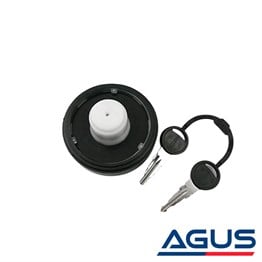 Karavan Anahtarlı Su Dolum Kapağı Siyah