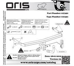 Audi A3 Çeki Demiri 8L 1996-2003