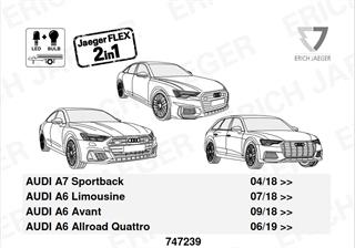 AUDI A7 2018- Römork Tesisatı 13P