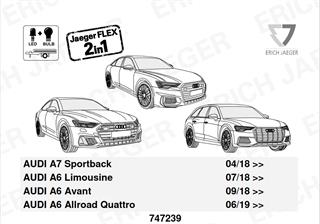 AUDI A6 2018-2025 Römork Tesisatı 13P