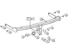 Audi Q3 Çeki Demiri F3 2018-