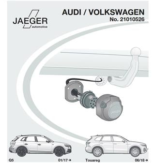 AUDI Q5 2016-2023 Römork Tesisatı 13P