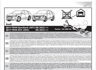 AUDI Q8 2024- Römork Tesisatı 13P