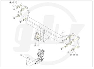 BMW İX Sökülebilir Çeki Demiri 2021-