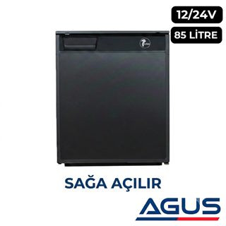 Berhimi 12/24V Cubigel Kompresörlü Karavan Buzdolabı 85 Litre