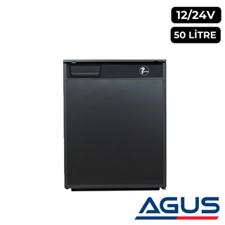 Berhimi 12/24V Cubigel Kompresörlü Karavan Buzdolabı 50 Litre