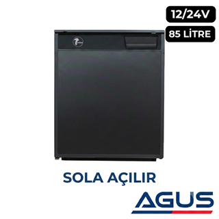 Berhimi 12/24V Cubigel Kompresörlü Karavan Buzdolabı 85 Litre
