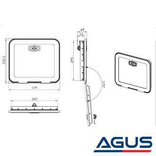 Berhimi CT2000 90° Döner Kasetli Tuvalet 