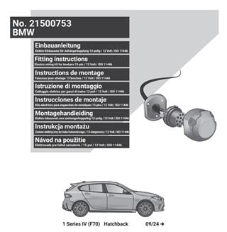 BMW 1-Serisi 2024- F70 Römork Tesisatı 13P