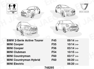 BMW 2-Serisi 2015-2022 F45/F46 Römork Tesisatı 13P