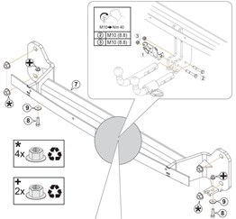 Bmw 4-Serisi Çeki Demiri G22 2020- Coupe